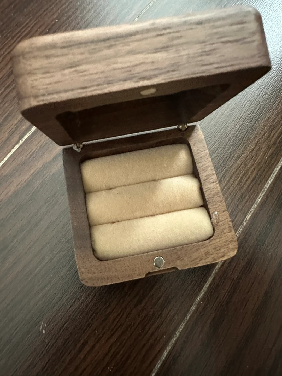 Wooden Ring Box - 'Always & Forever' - photo 2