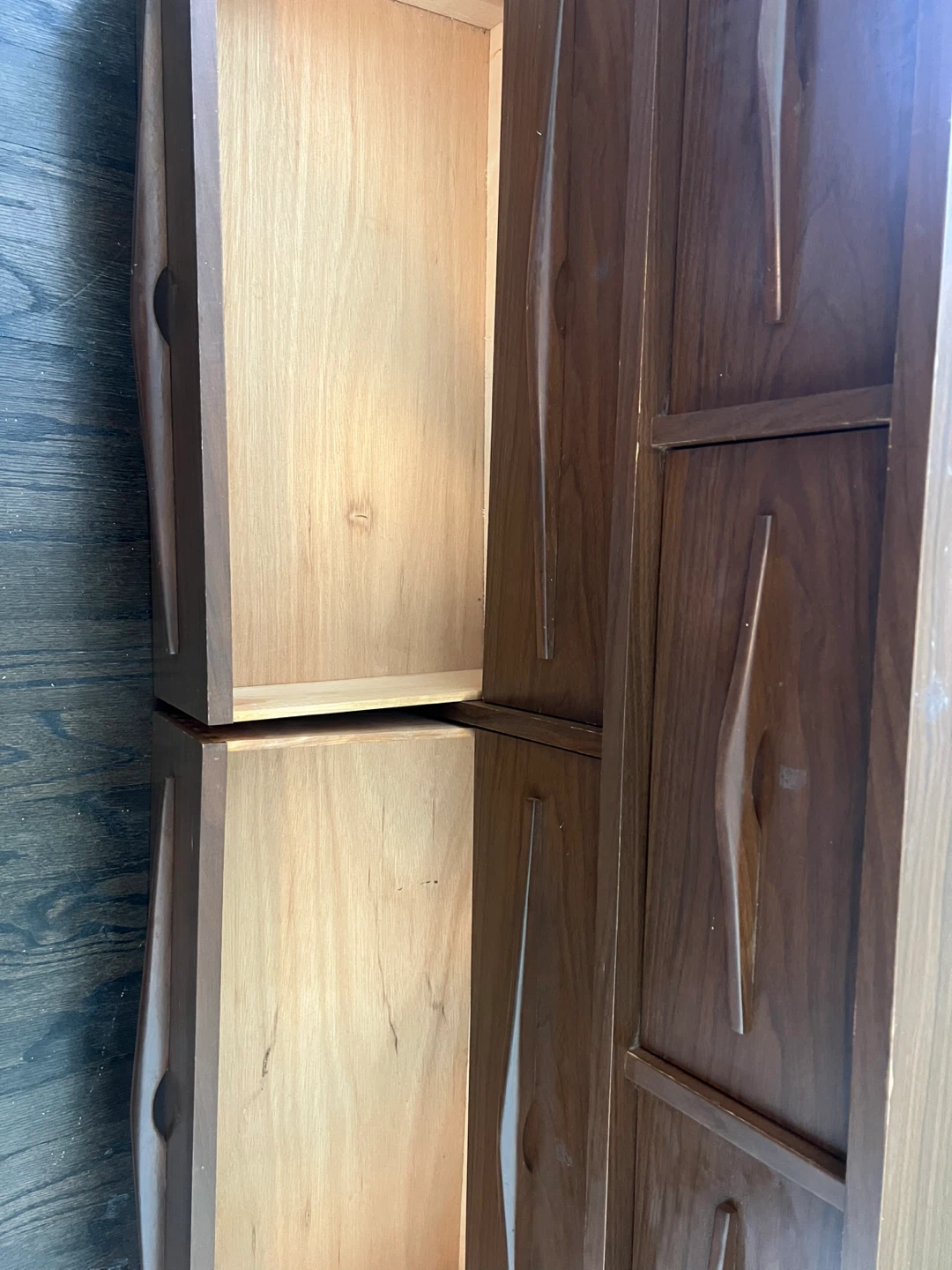 Long Wooden Dresser with 7 Drawers - photo 3