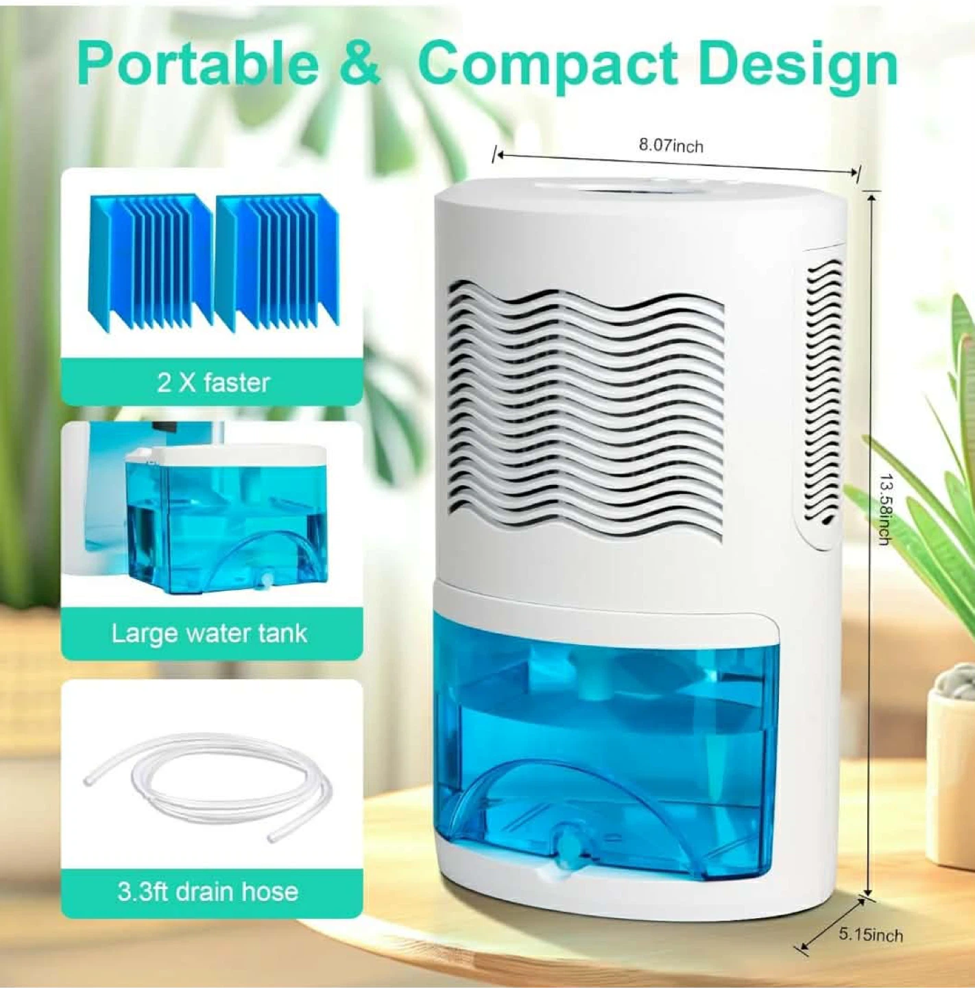 COSVII Dehumidifier - Portable & Compact - photo 5