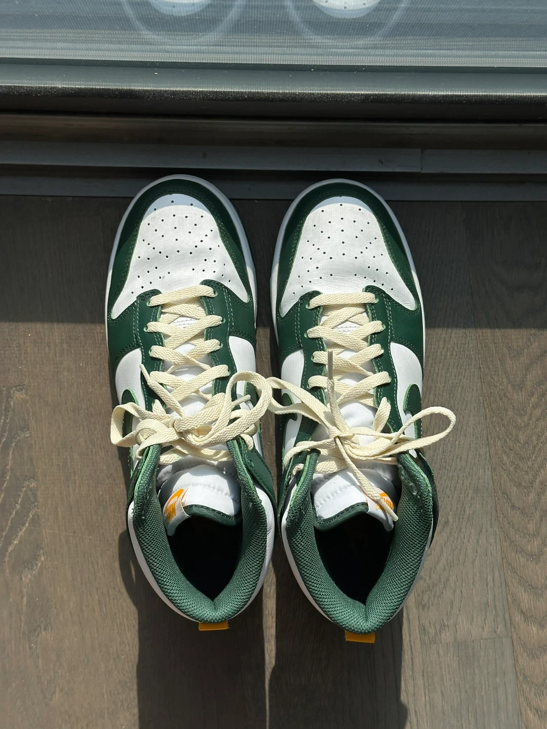 Nike Dunk High Retro Sneakers - Green Men’s 9US - photo 3