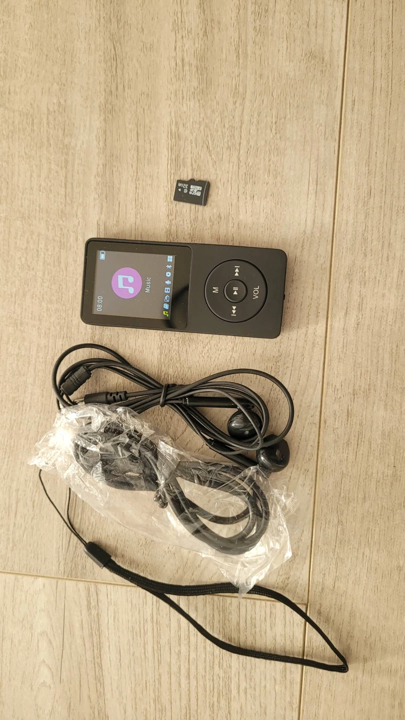 Mini Music Player with 32GB Memory Card - Black - photo 4