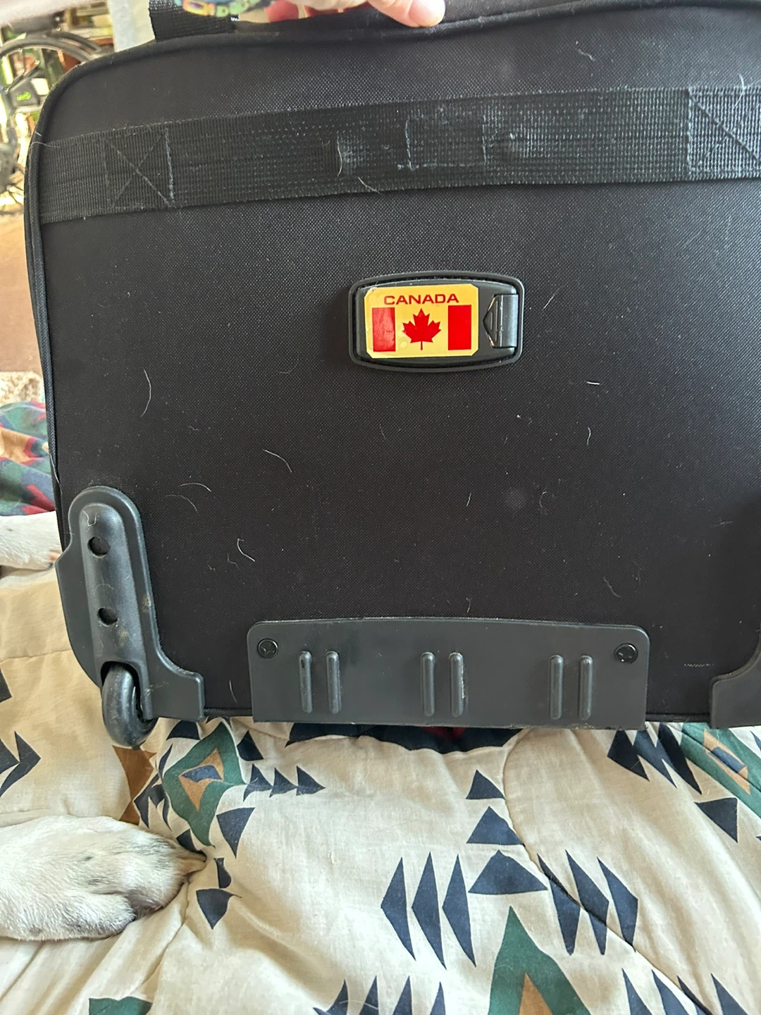 Black Rolling Carry-on Luggage - photo 2