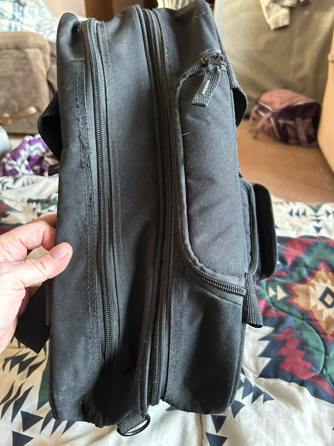 Black Rolling Carry-on Luggage - photo 3