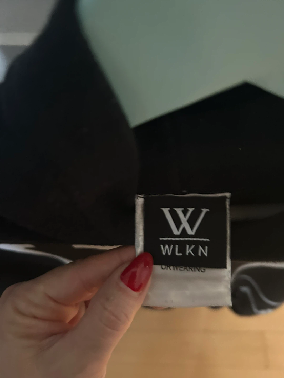 WLKN Black Hoodie - Size Small - photo 2