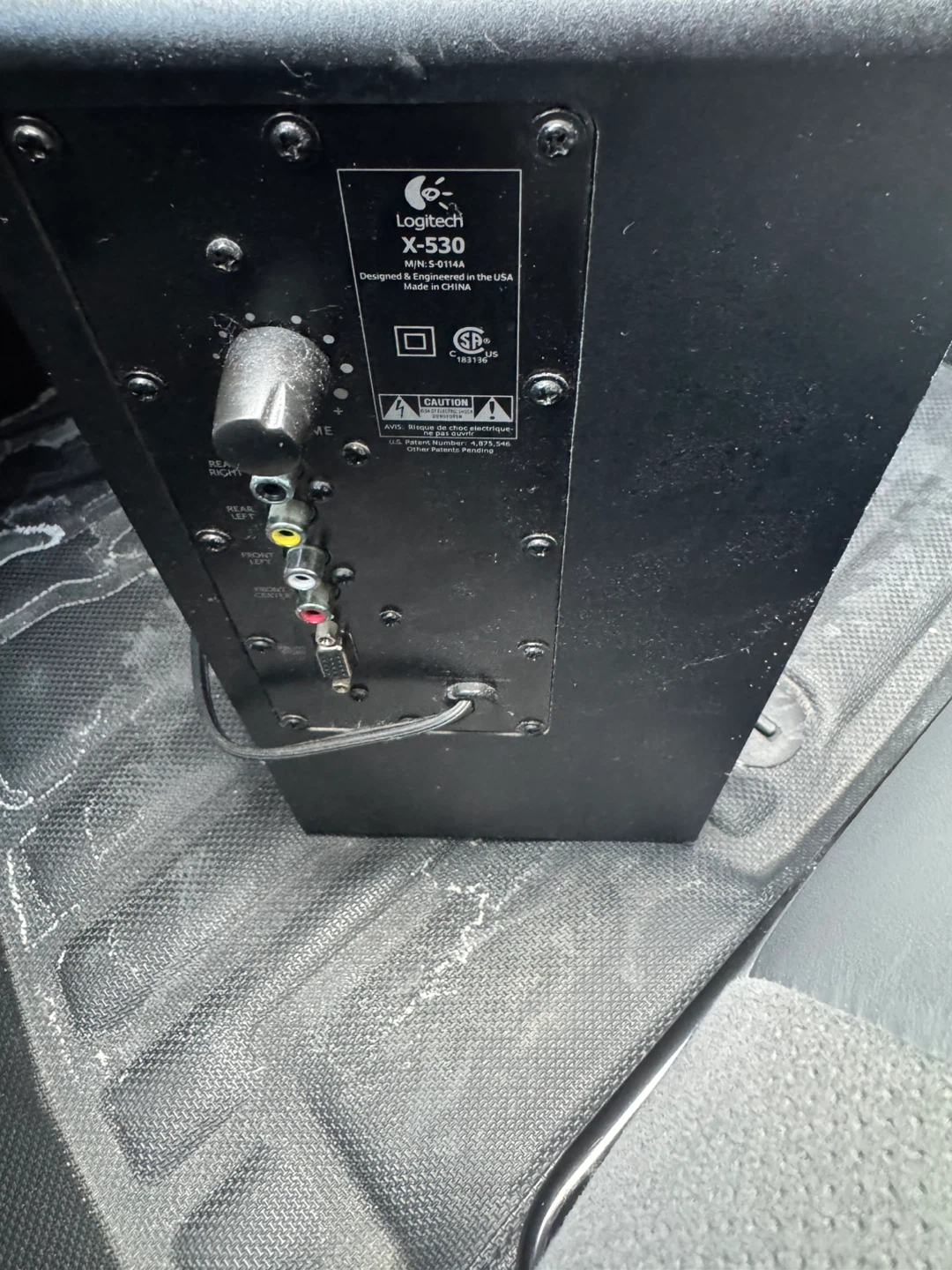 Logitech X-530 Speakers - photo 4