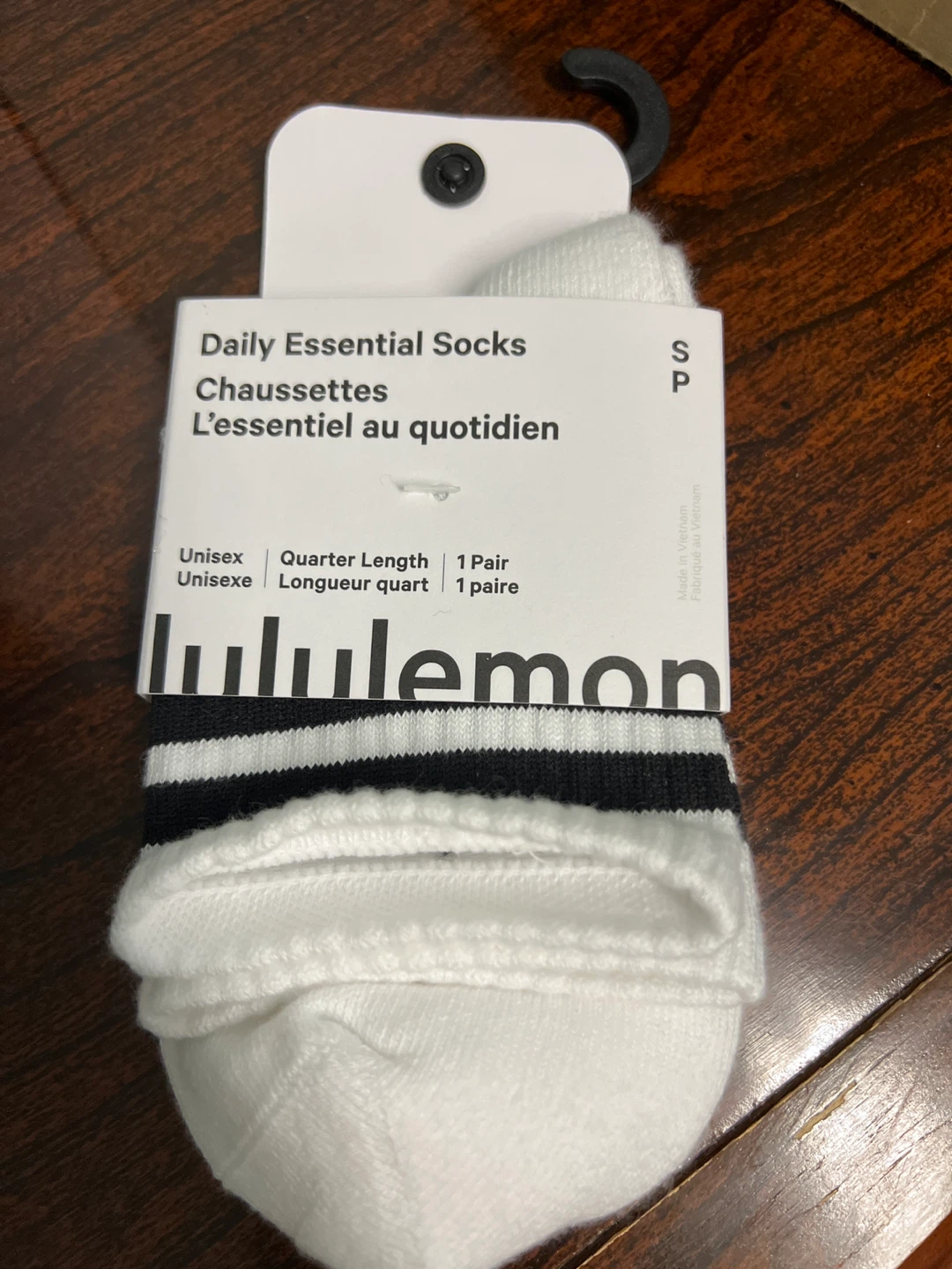 Lululemon Daily Essential Socks - Size S