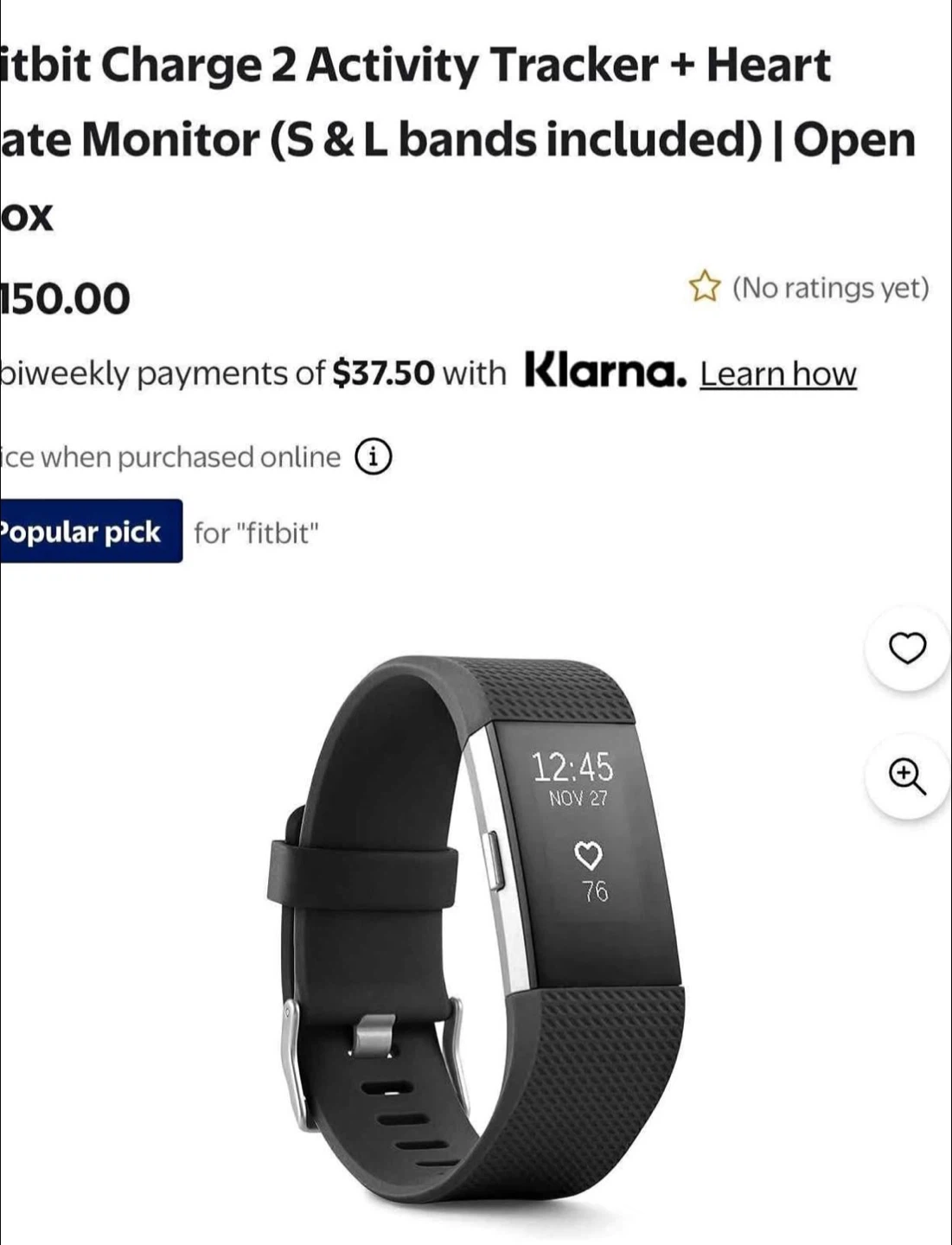 Fitbit Charge 2 Charger - photo 3