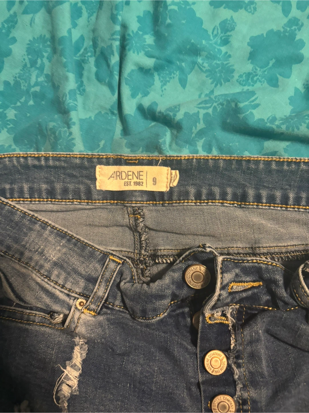 Ardene Denim Shorts - Size 9 - photo 2