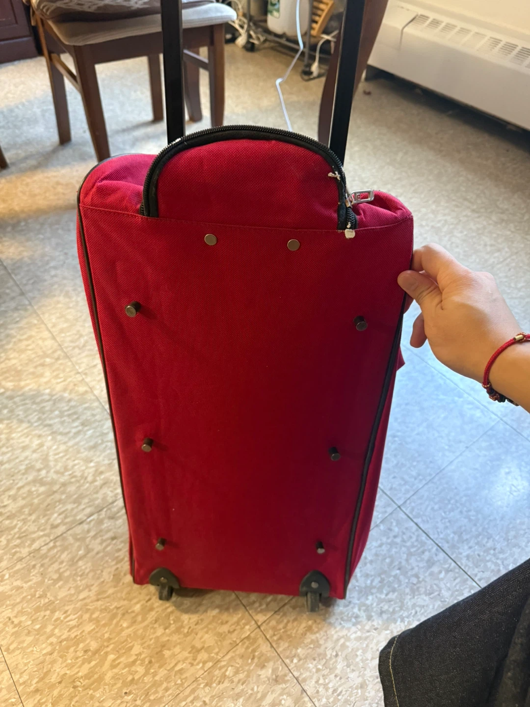 TAG Red Rolling Suitcase - photo 4