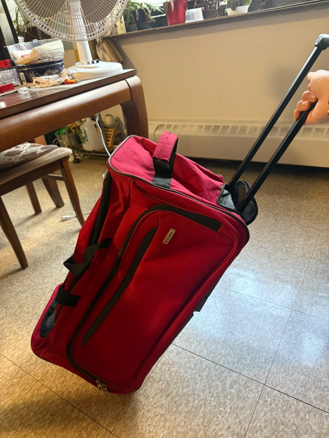 TAG Red Rolling Suitcase - photo 2