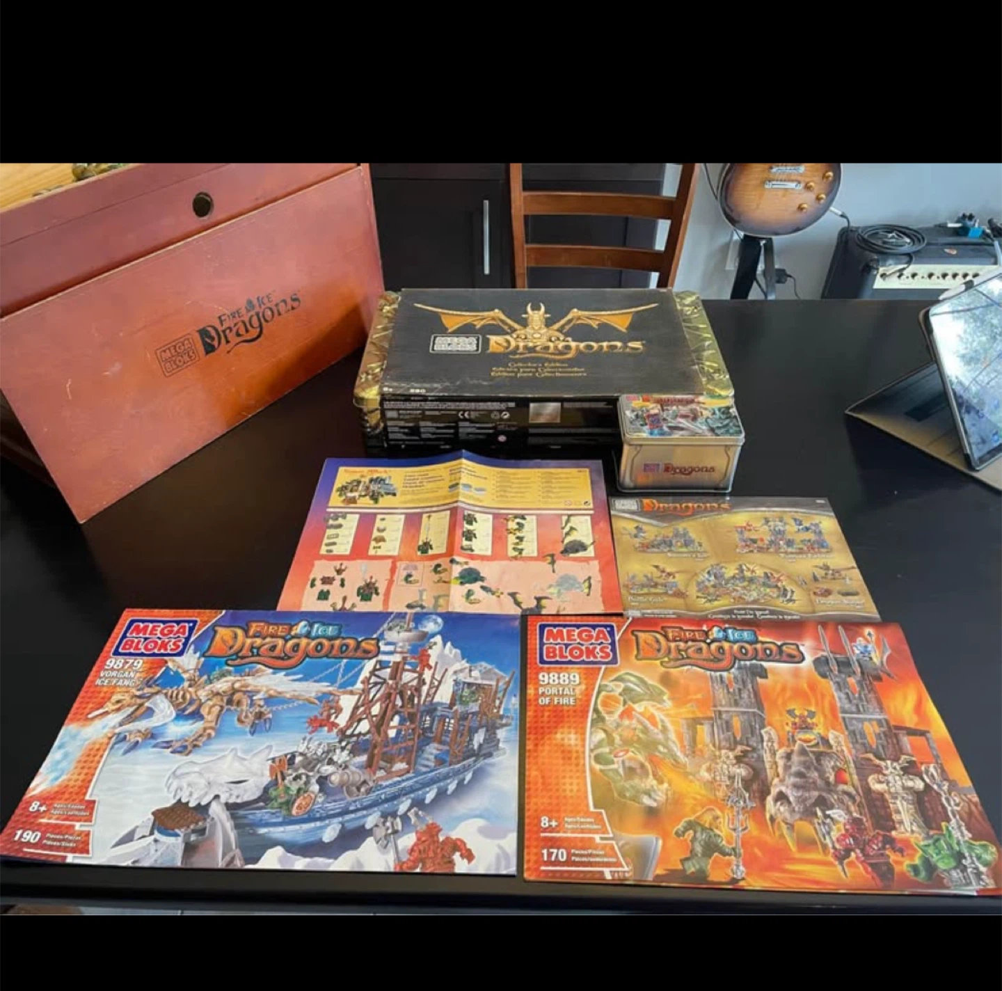 Mega Bloks Fire & Ice Dragons Collector's Edition