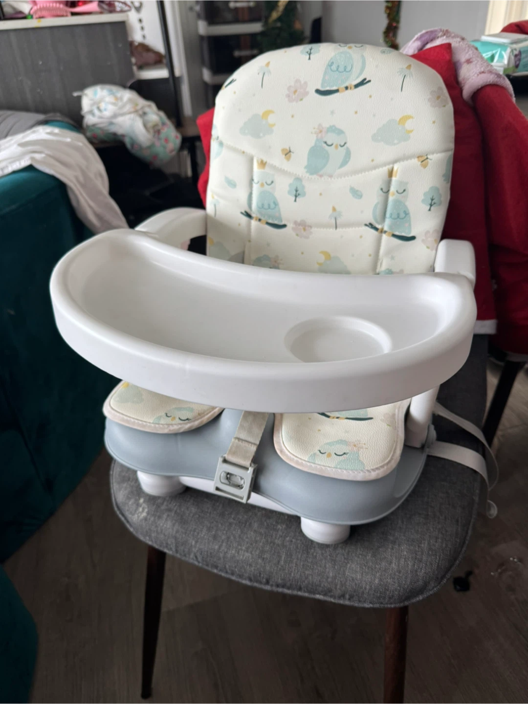 Baby Booster Seat - Owl Pattern