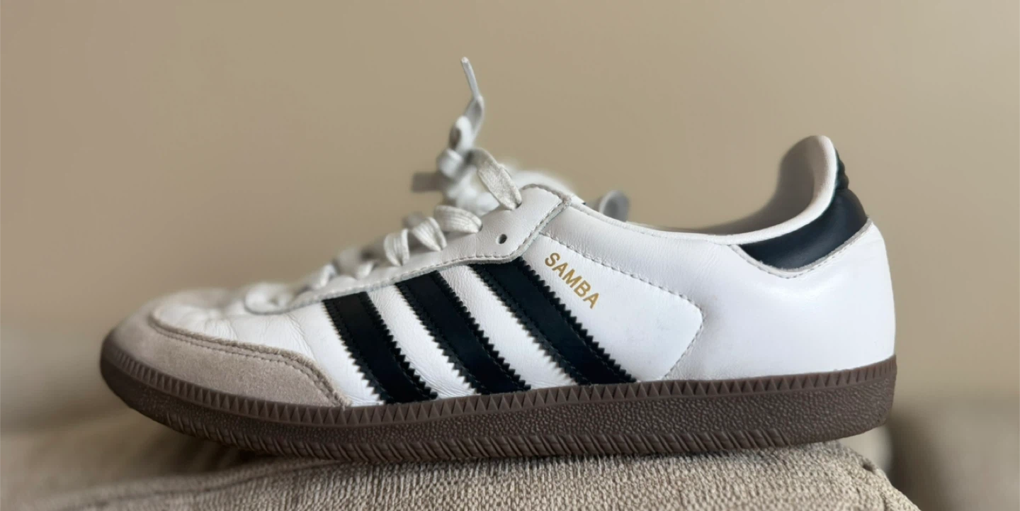 Adidas Samba White/Black Sneakers - photo 3