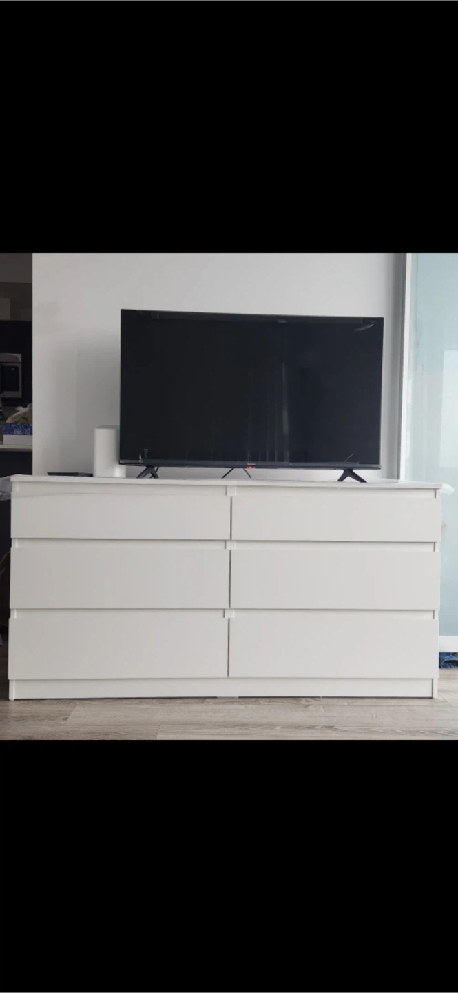 IKEA Hemnes 6-Drawer Dresser - White