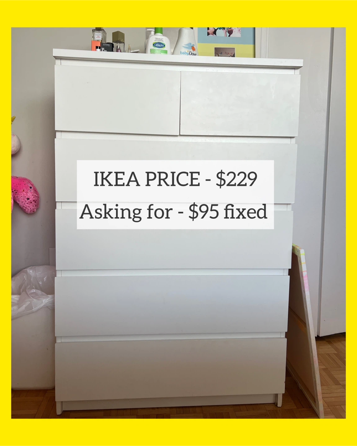 IKEA 6 Drawer Dresser