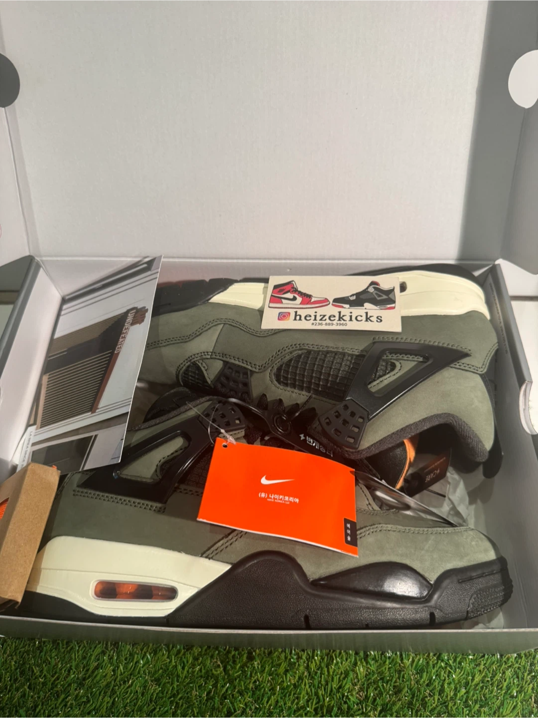 Jordan 4 Undefeated size 8.5 - photo 2