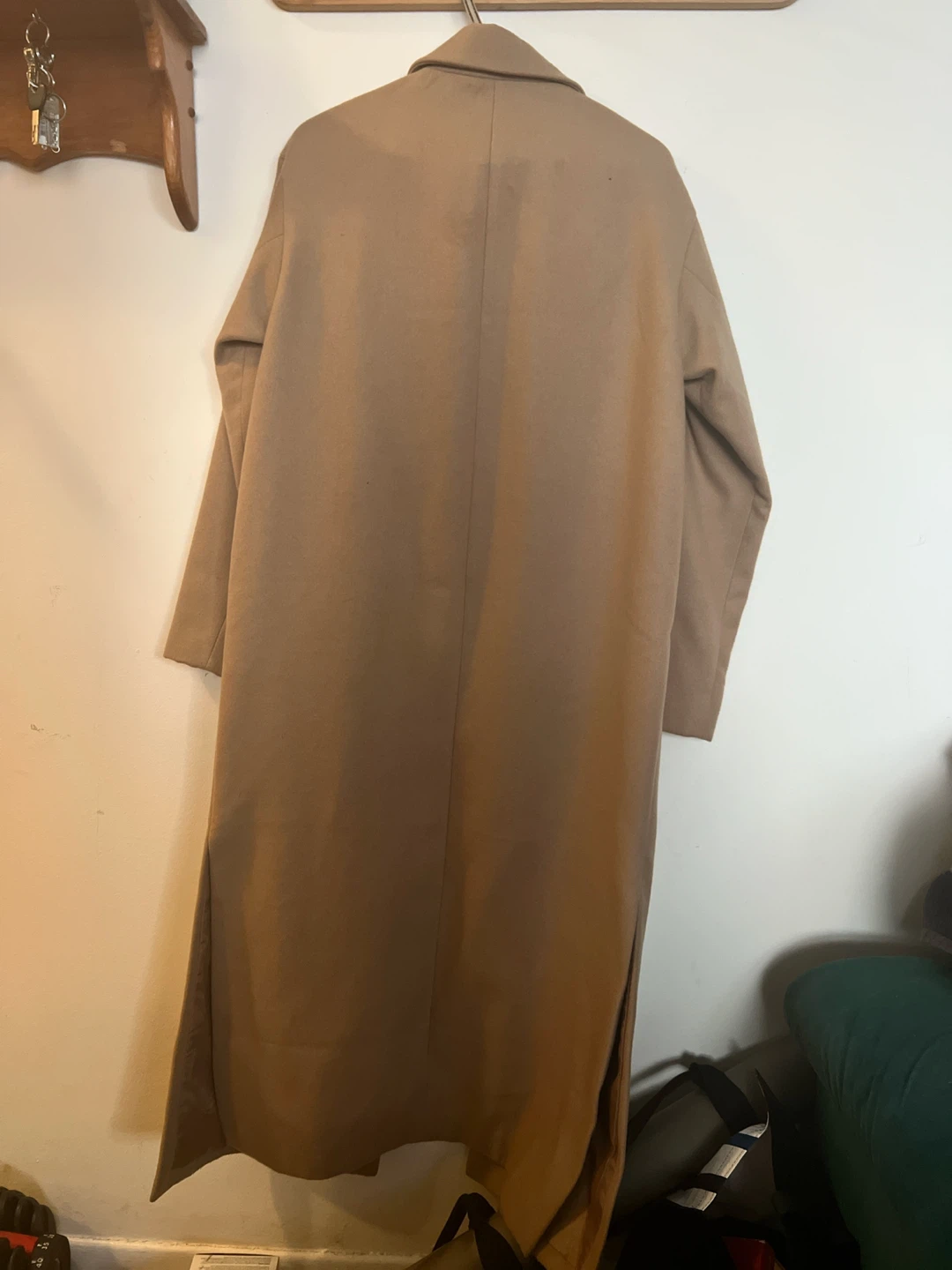 Missguided Tan Coat - Size 6 - photo 2