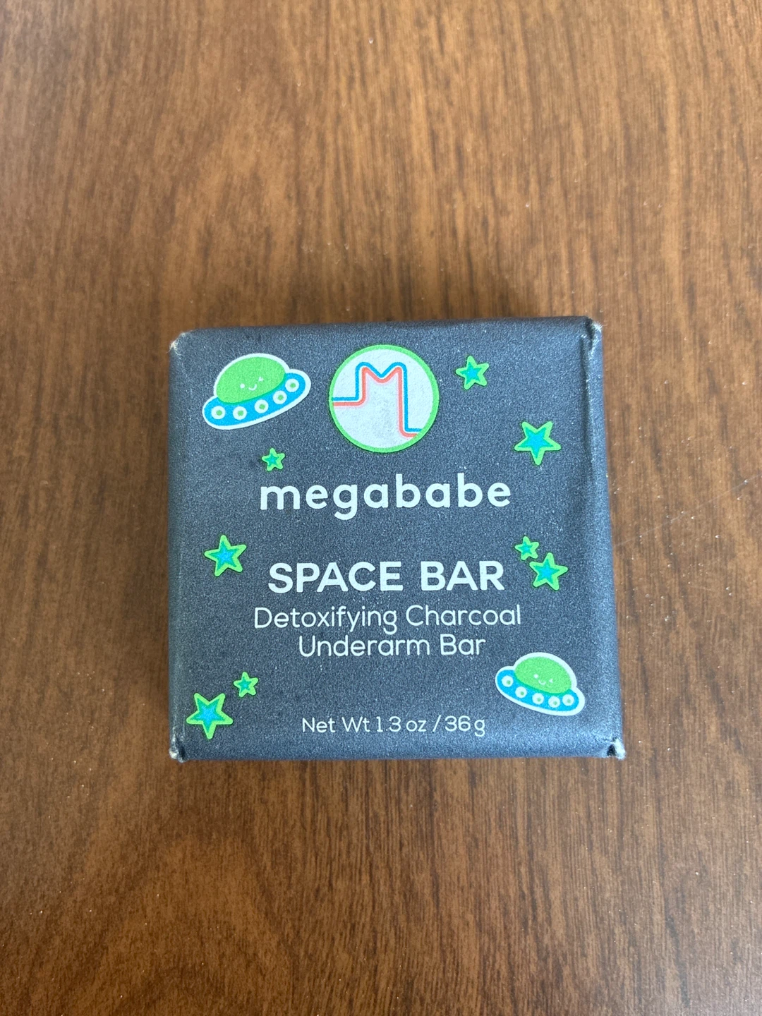 Megababe Space Bar Detoxifying Charcoal Underarm Bar