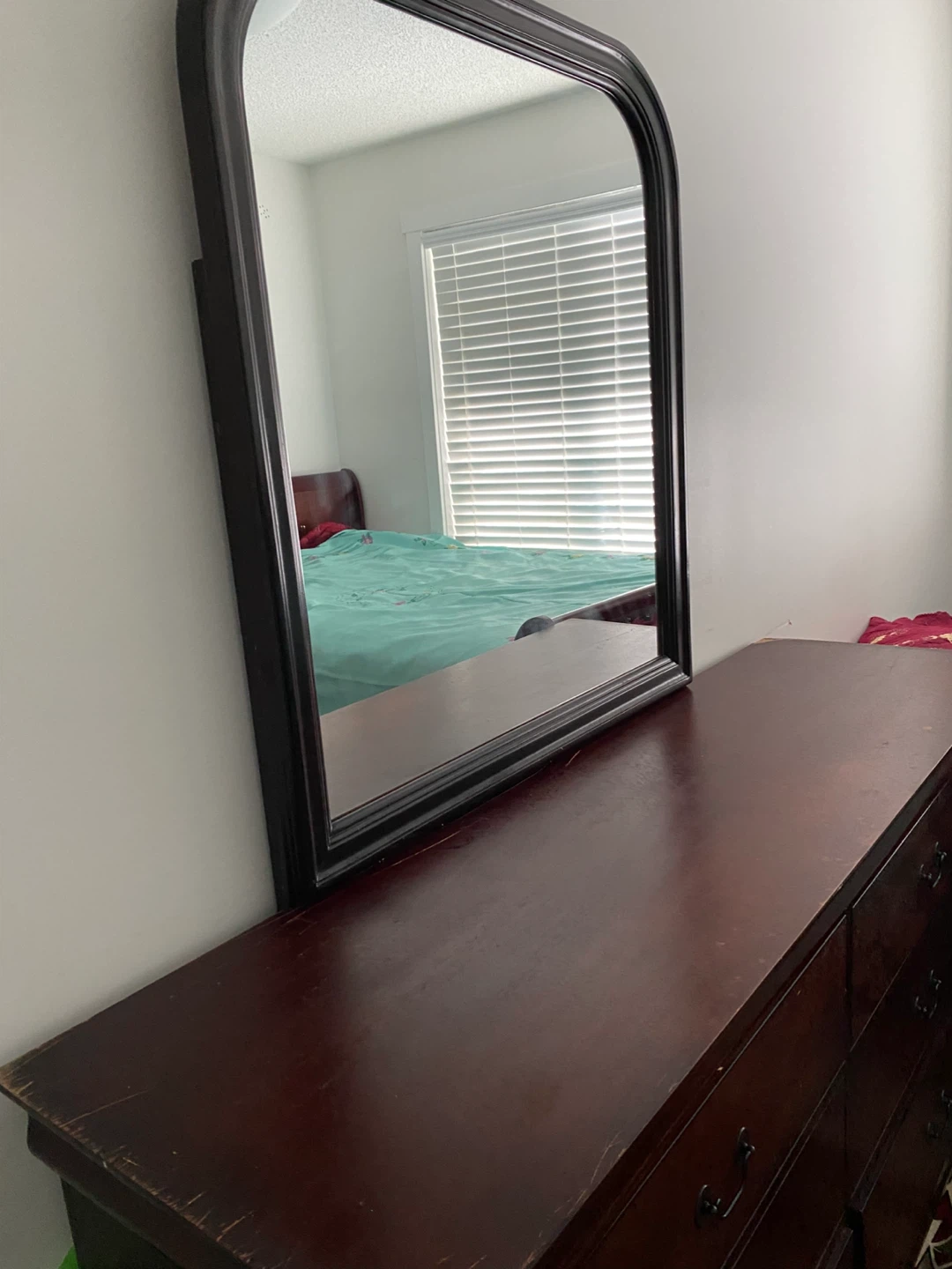 Bedroom Set - Dresser, Mirror, Bed Frame, Night Stands