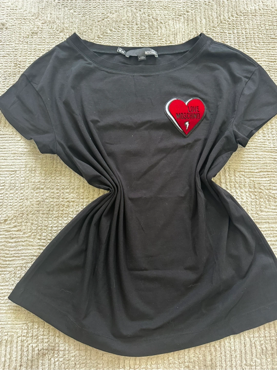 Love Moschino Black T-Shirt