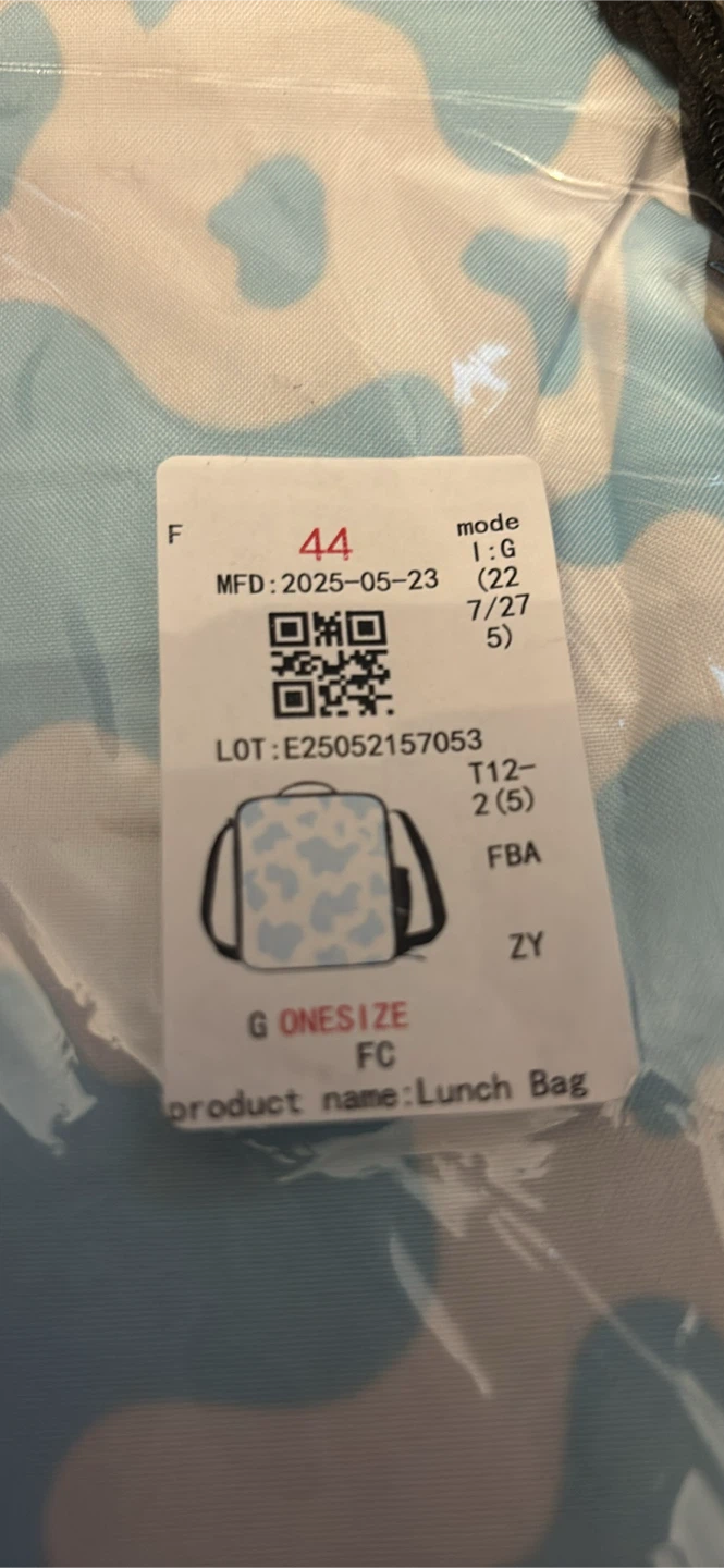 New Cow Print Backpack, Lunch Bag, and Pencil Case Set - photo 2