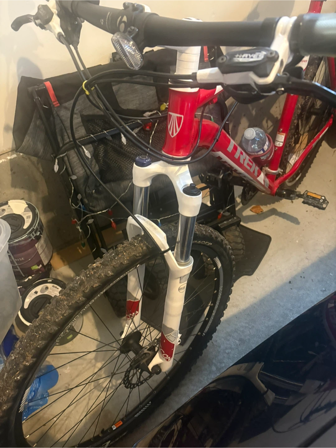 Trek Mountain Bike - Red & White