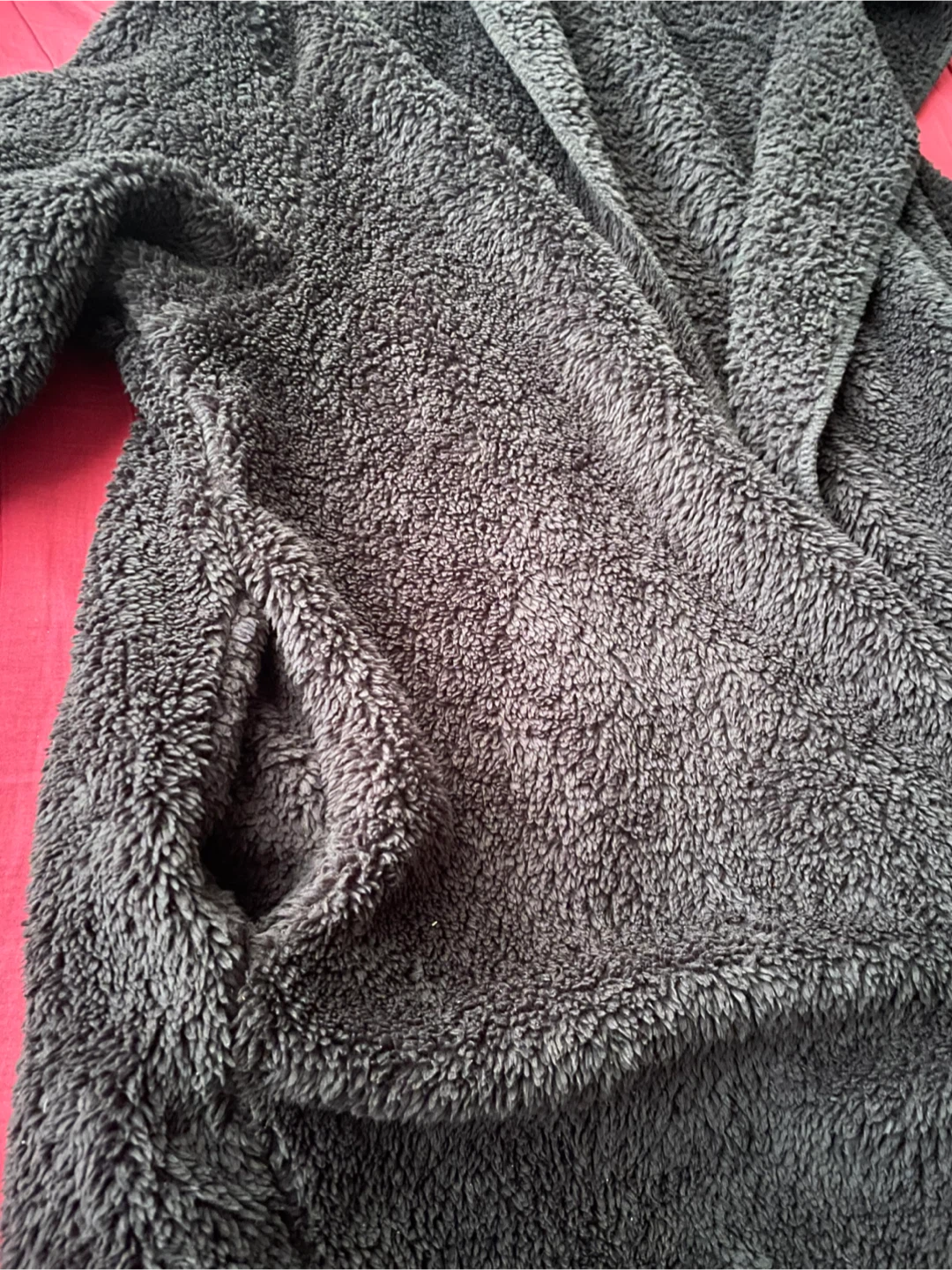 Fuzzy Grey Robe/cardigan - photo 2