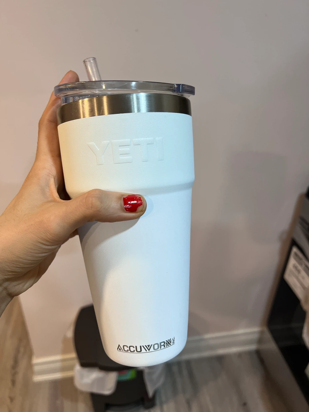 Yeti White Tumbler