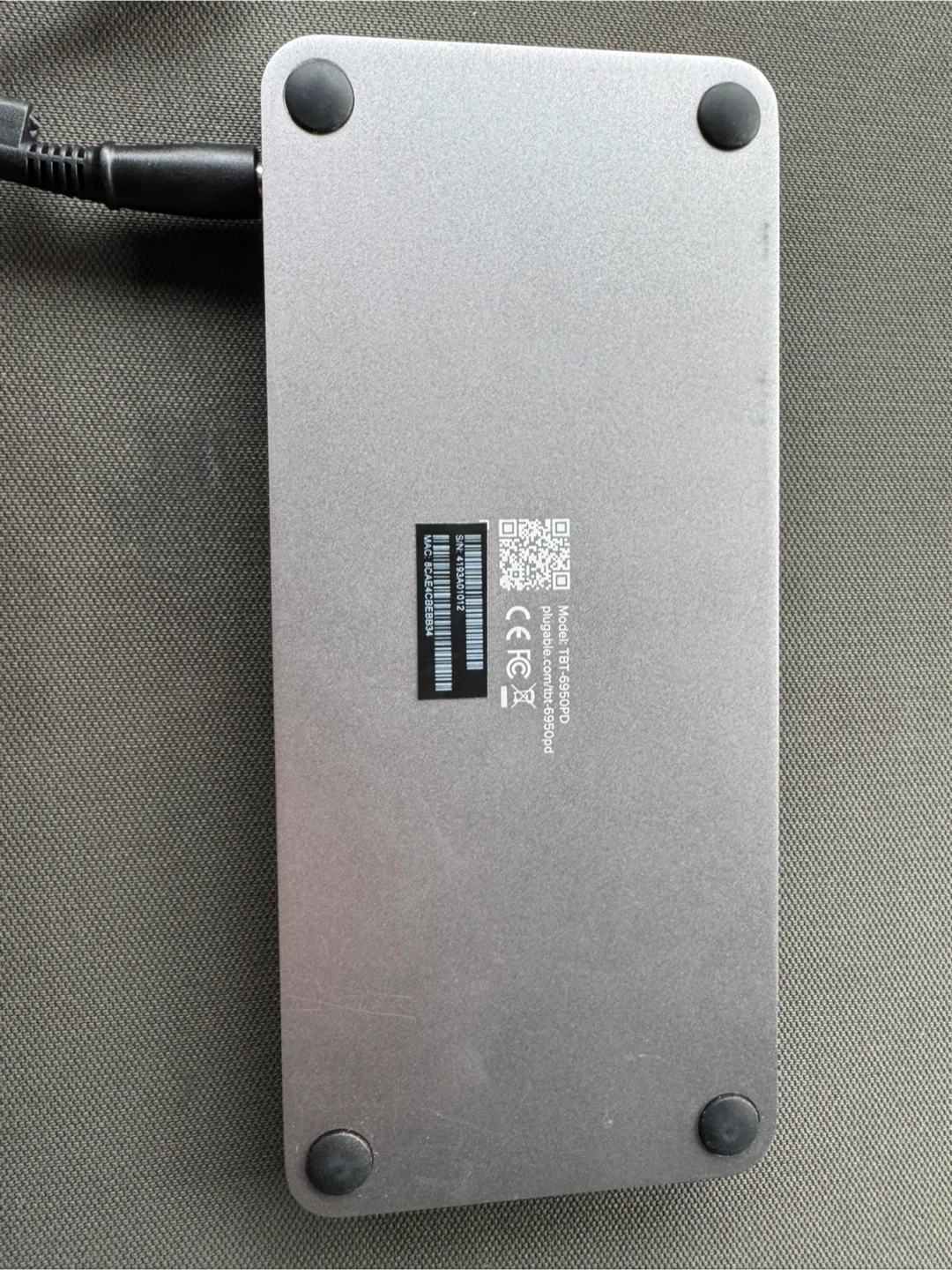 Plugable Thunderbolt 4 Docking Station TBT-6950PD - photo 2