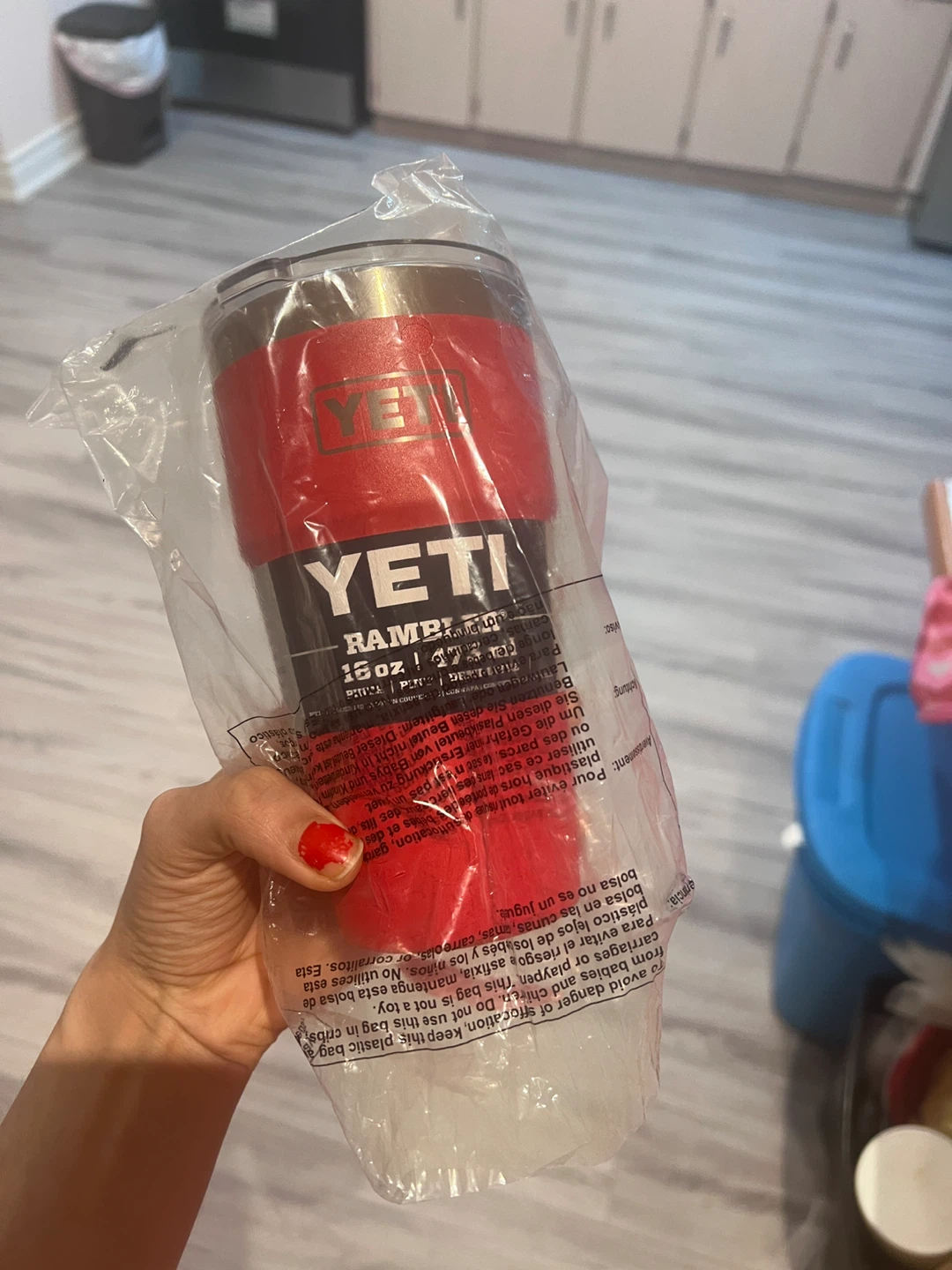 New YETI Rambler 15oz Mug - Red