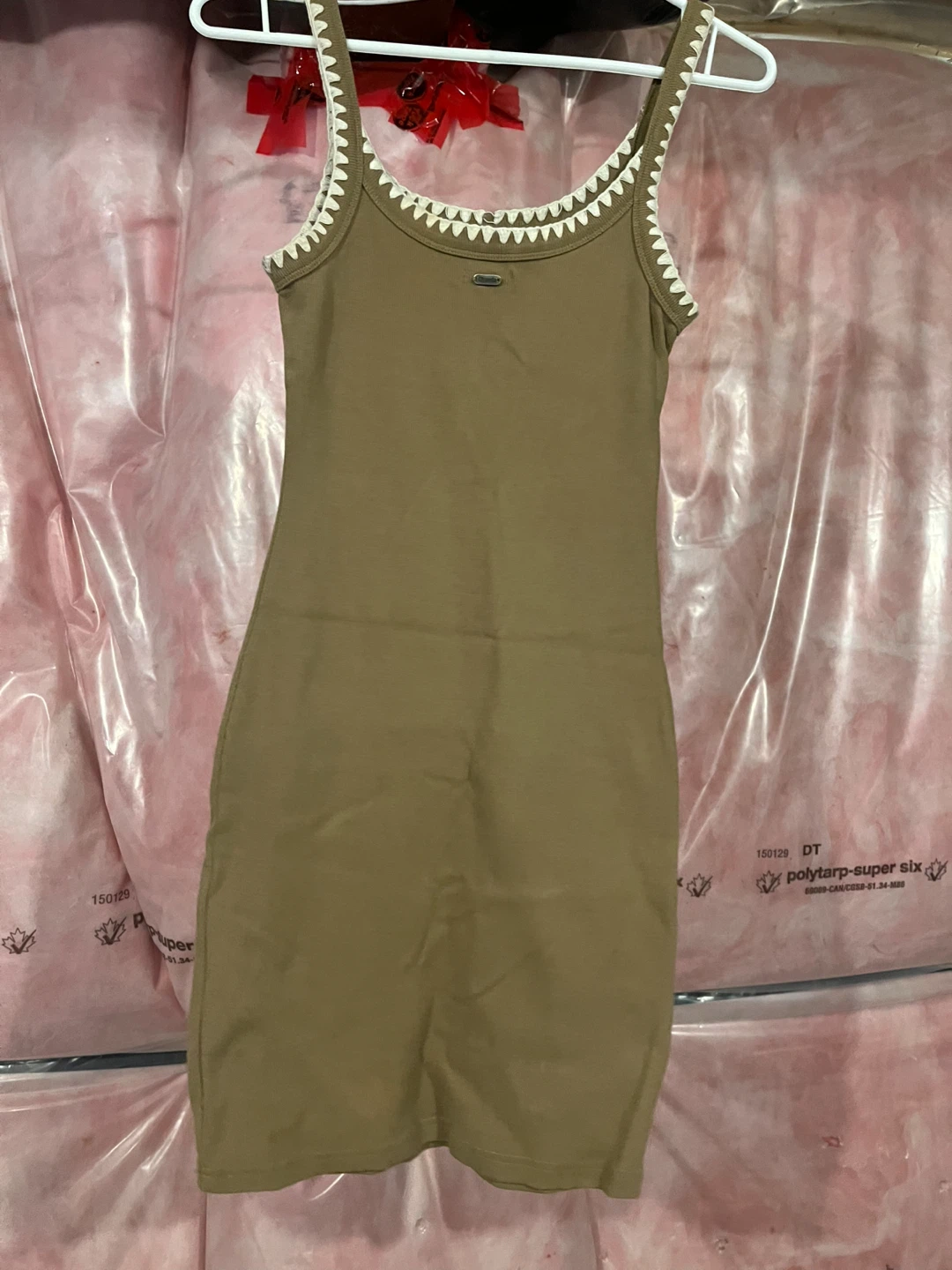 Brown Tank Dress XS