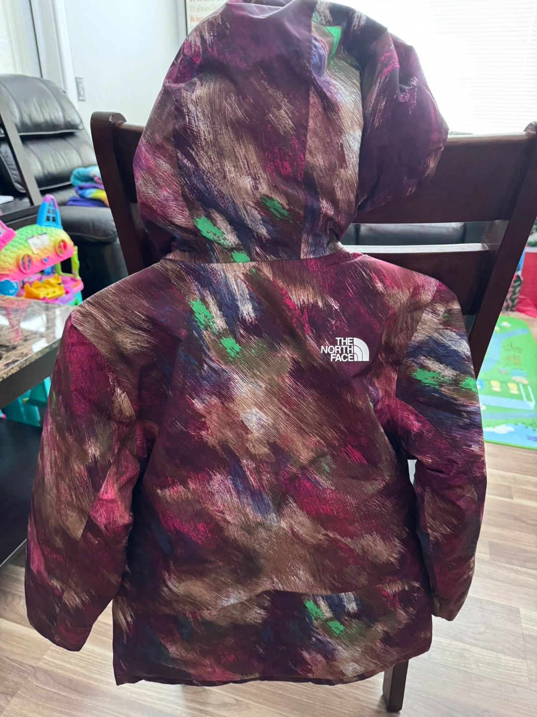 The North Face G Freedom Jacket - Burgundy, Size L - photo 2