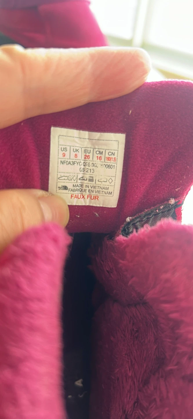 The North Face Pink Toddler Snow Boots - Size 9 - photo 5