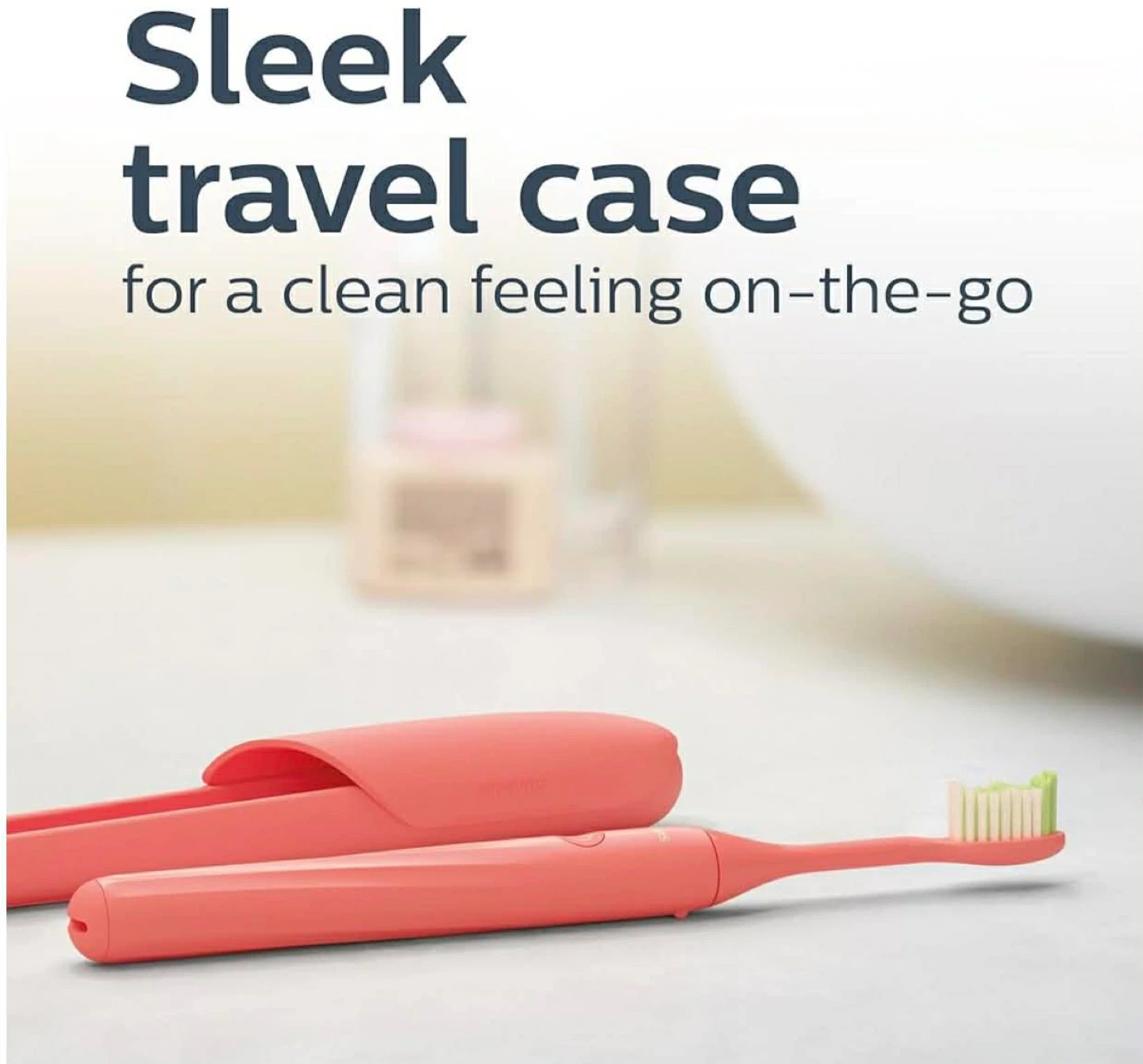 New Philips One Battery Toothbrush - Coral - photo 3