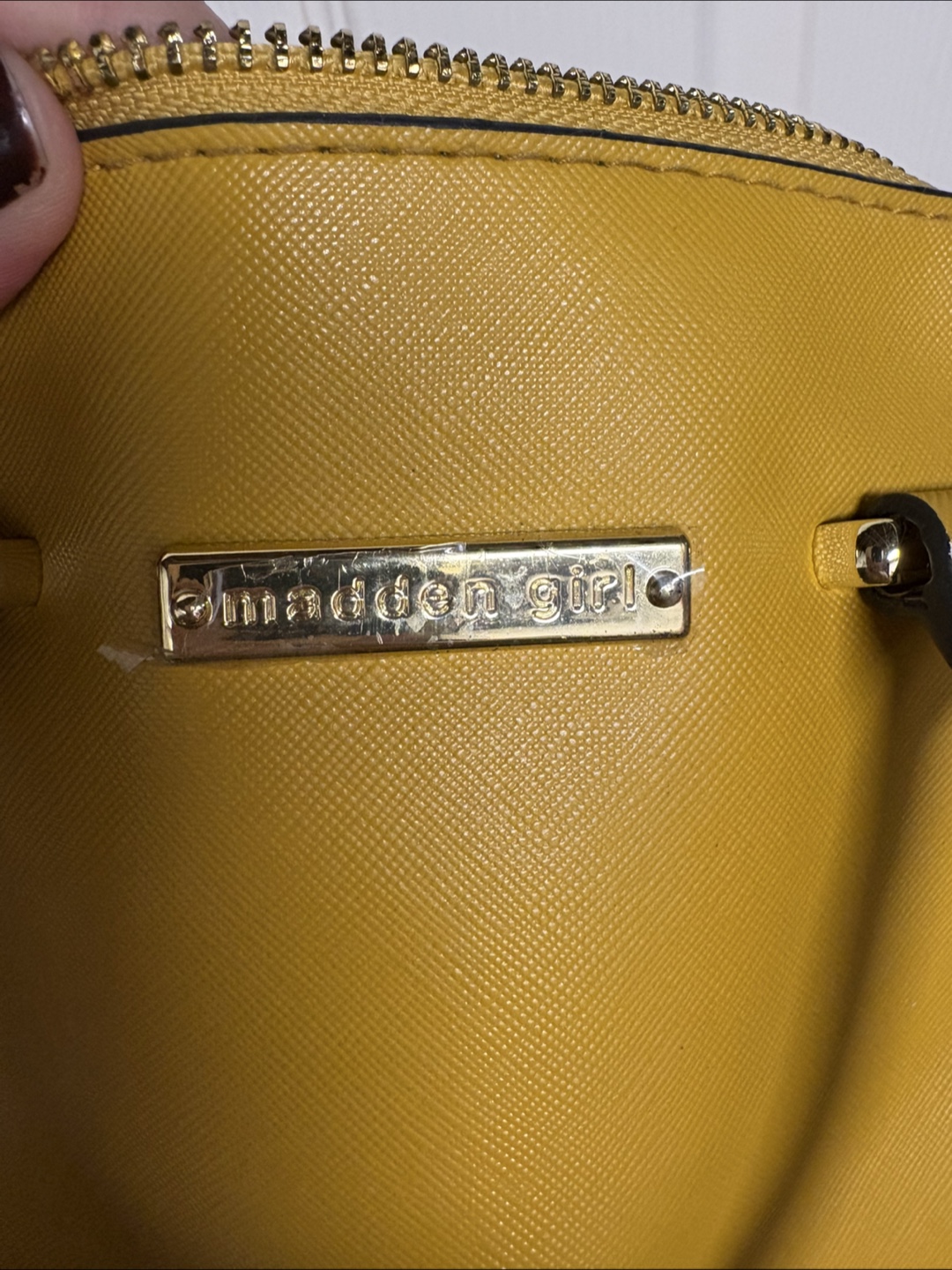 Madden Girl Yellow Satchel - photo 3