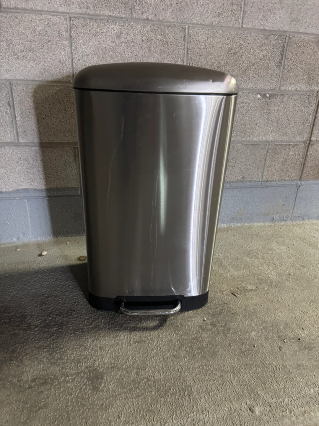Stainless Steel Step Trash Can - photo 3