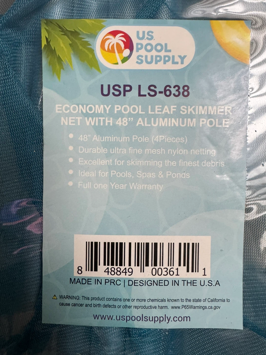 U.S. Pool Supply Leaf Skimmer Net - NEW - photo 2