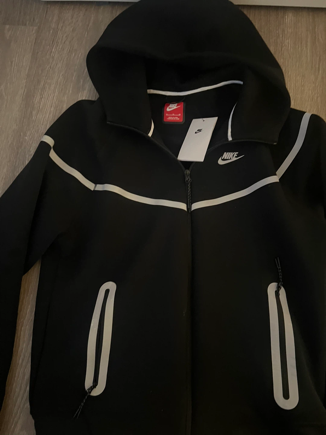 Nike Tech Fleece Black Tracksuit On SALE ! - photo 5
