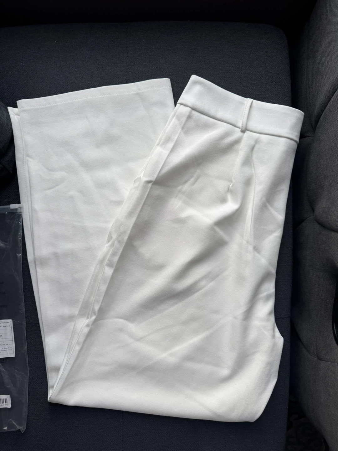 White Trousers - Size L