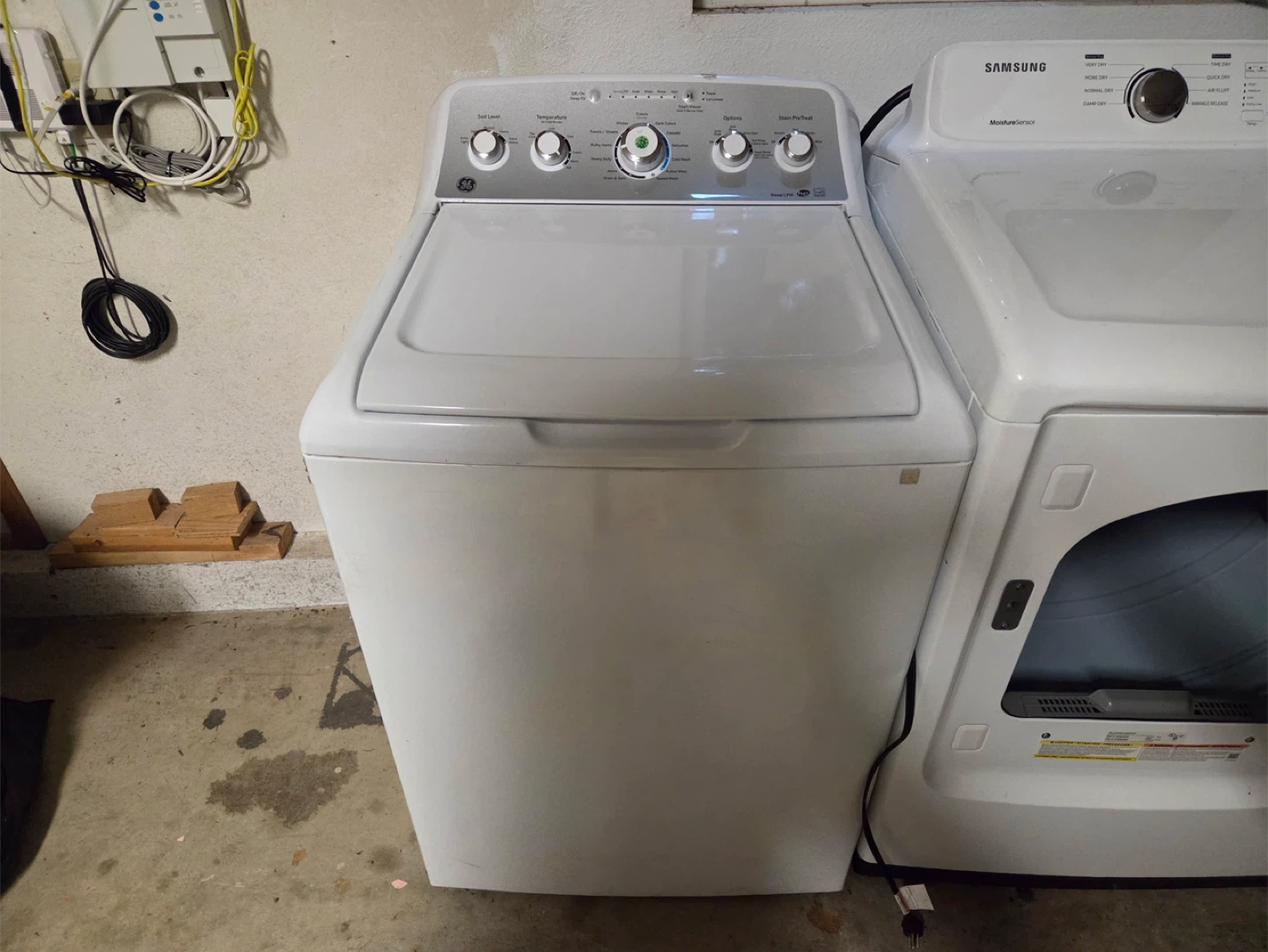 Samsung Moisture Sensor Dryer and washer