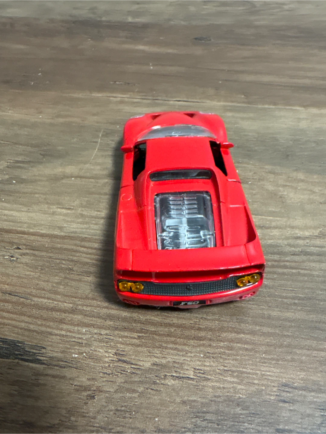 Vintage Red Ferrari F50 Diecast Model Car scale 1.39 - photo 4
