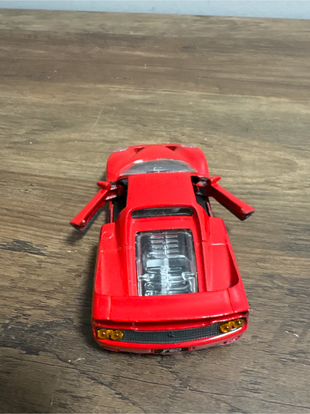 Vintage Red Ferrari F50 Diecast Model Car scale 1.39 - photo 5