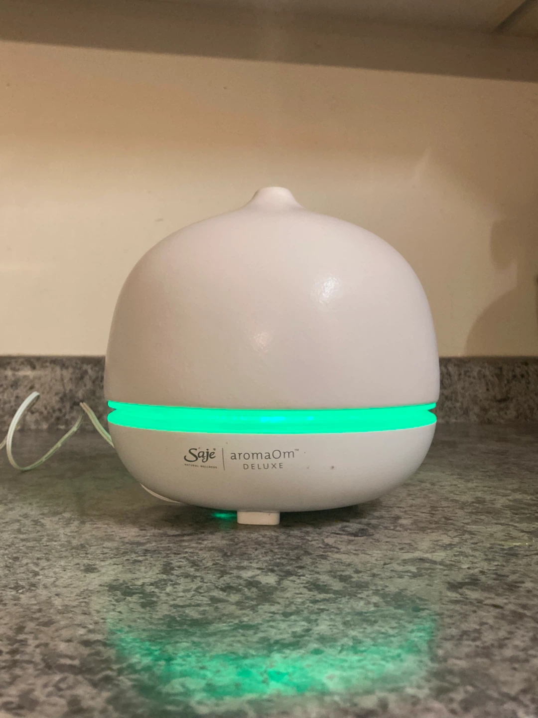 Saje Aroma Om Deluxe Diffuser with Stress Release Blend