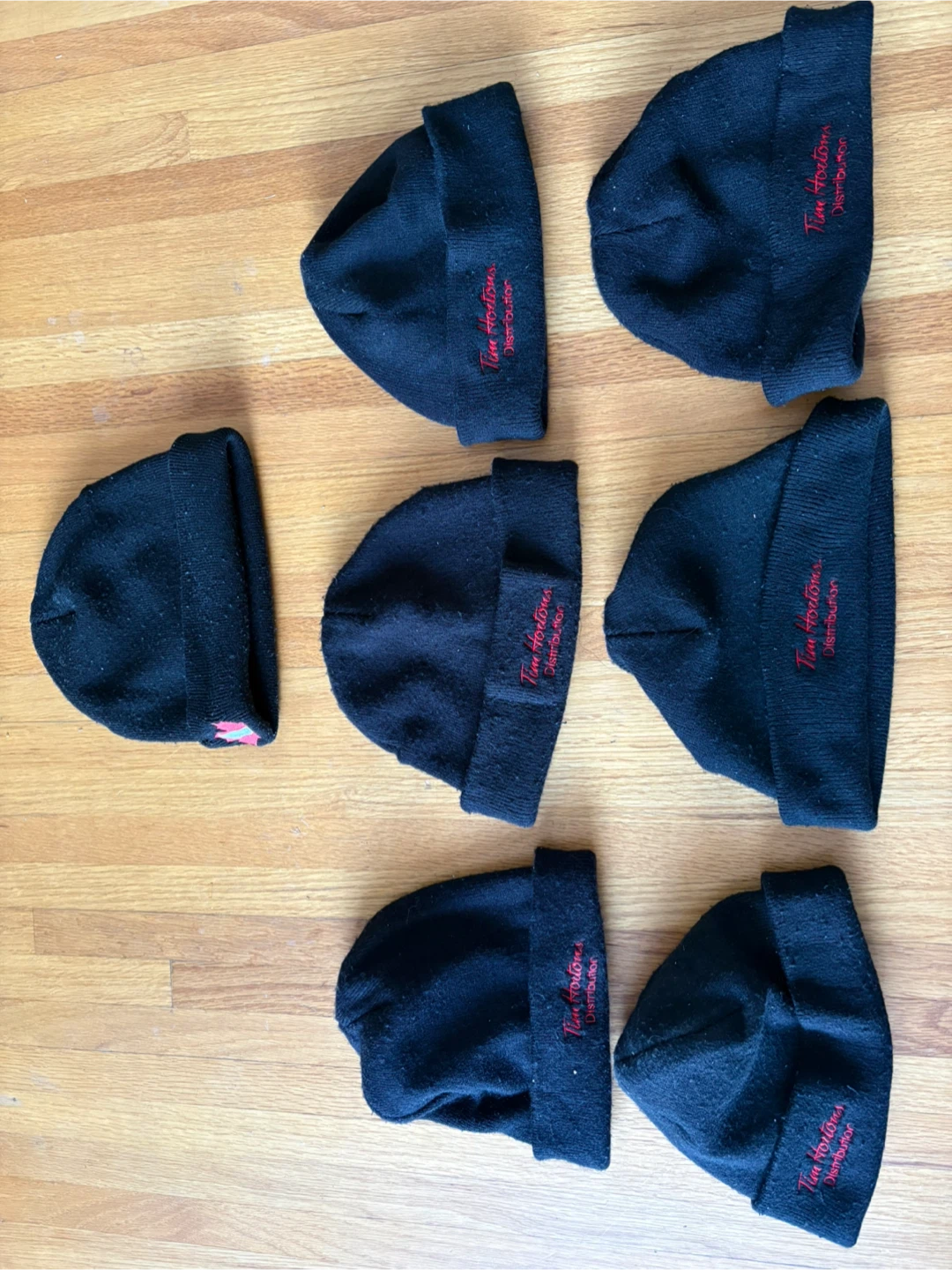 Tim Hortons Distribution Black Knit Beanies