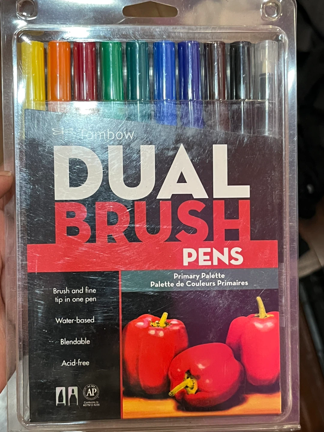 Tombow Dual Brush Pens - Primary Palette