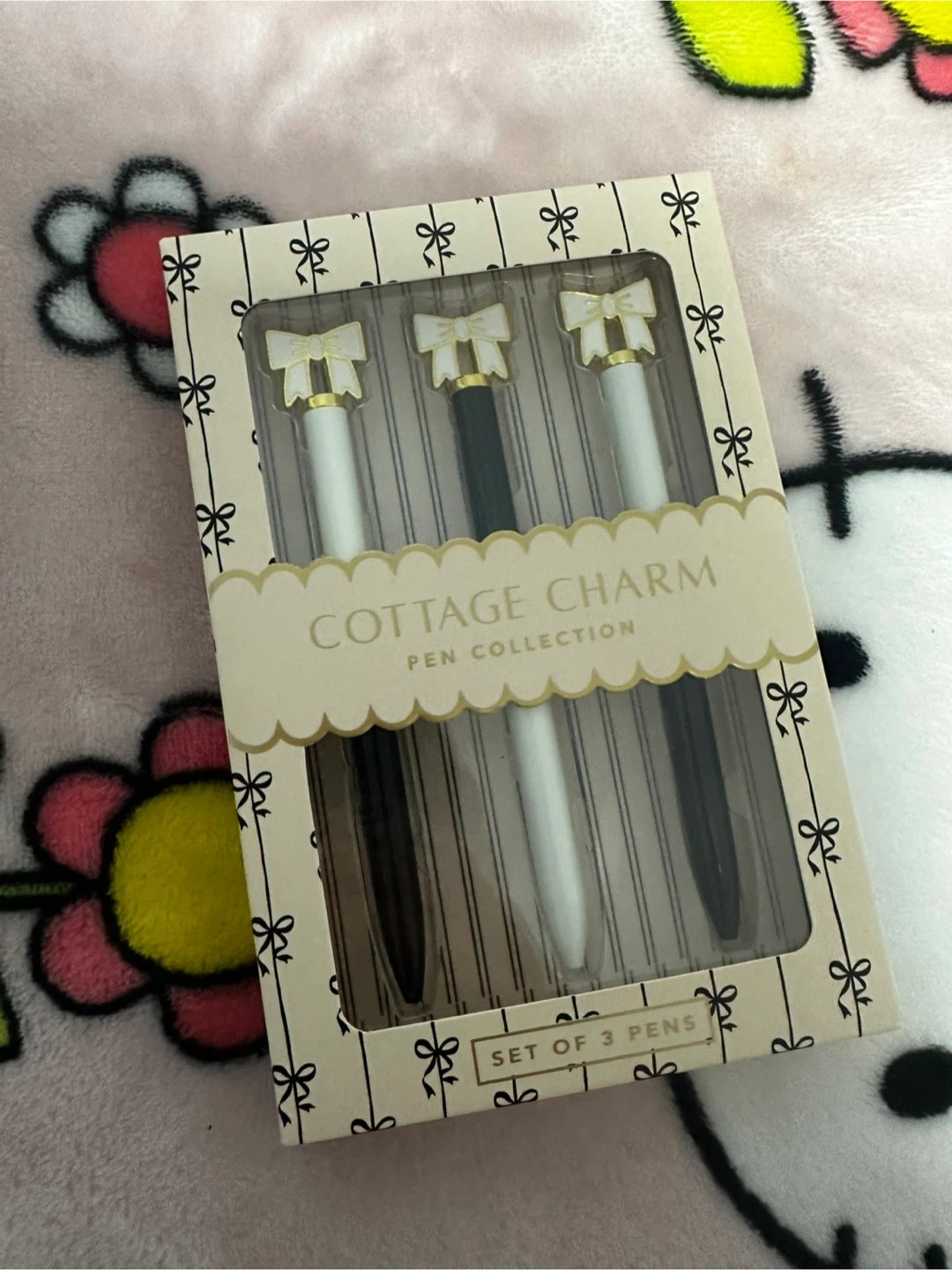 Cottage Charm Pen Collection - Set of 3 Pens