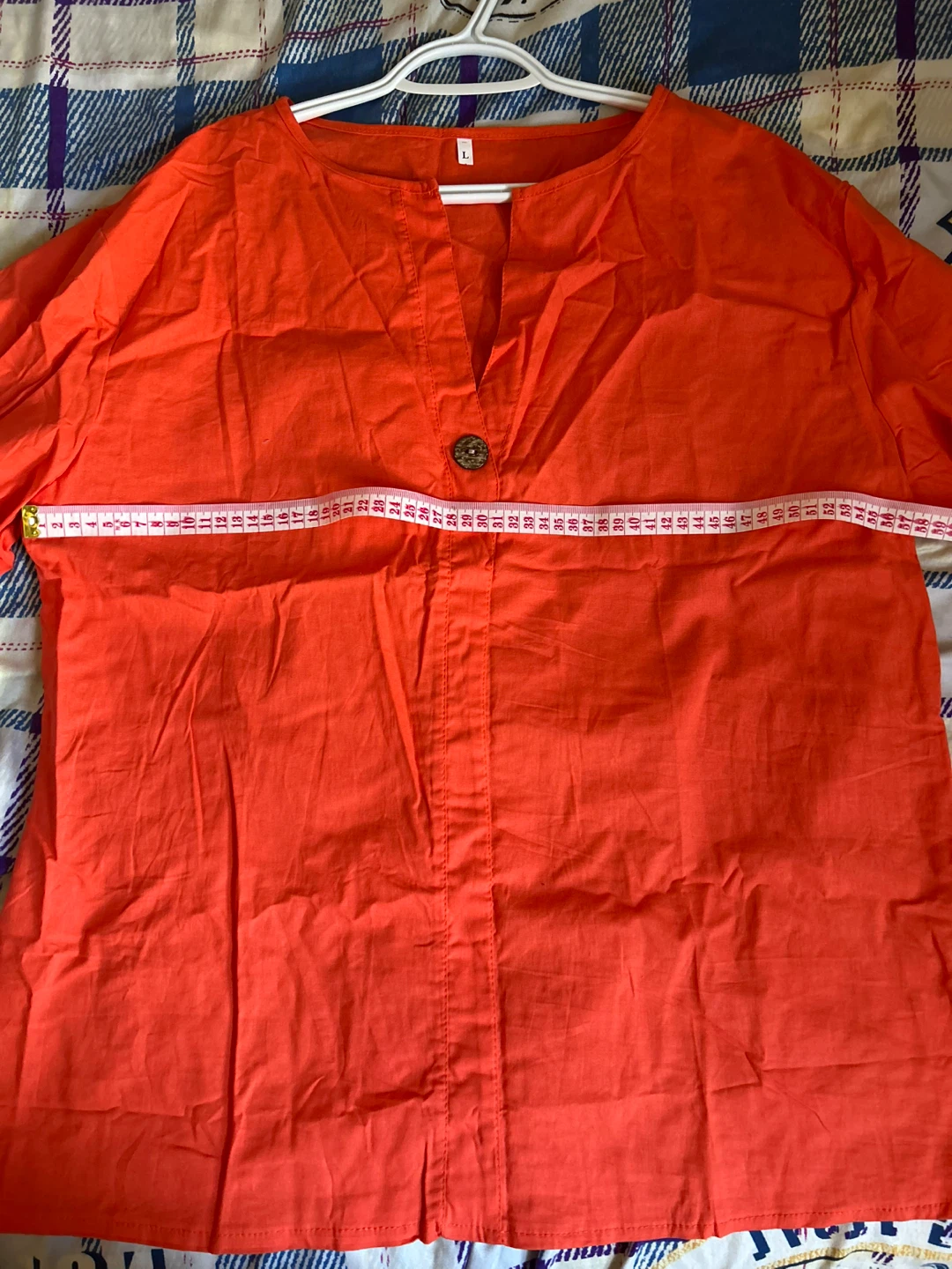 Orange Blouse - Size L - photo 3