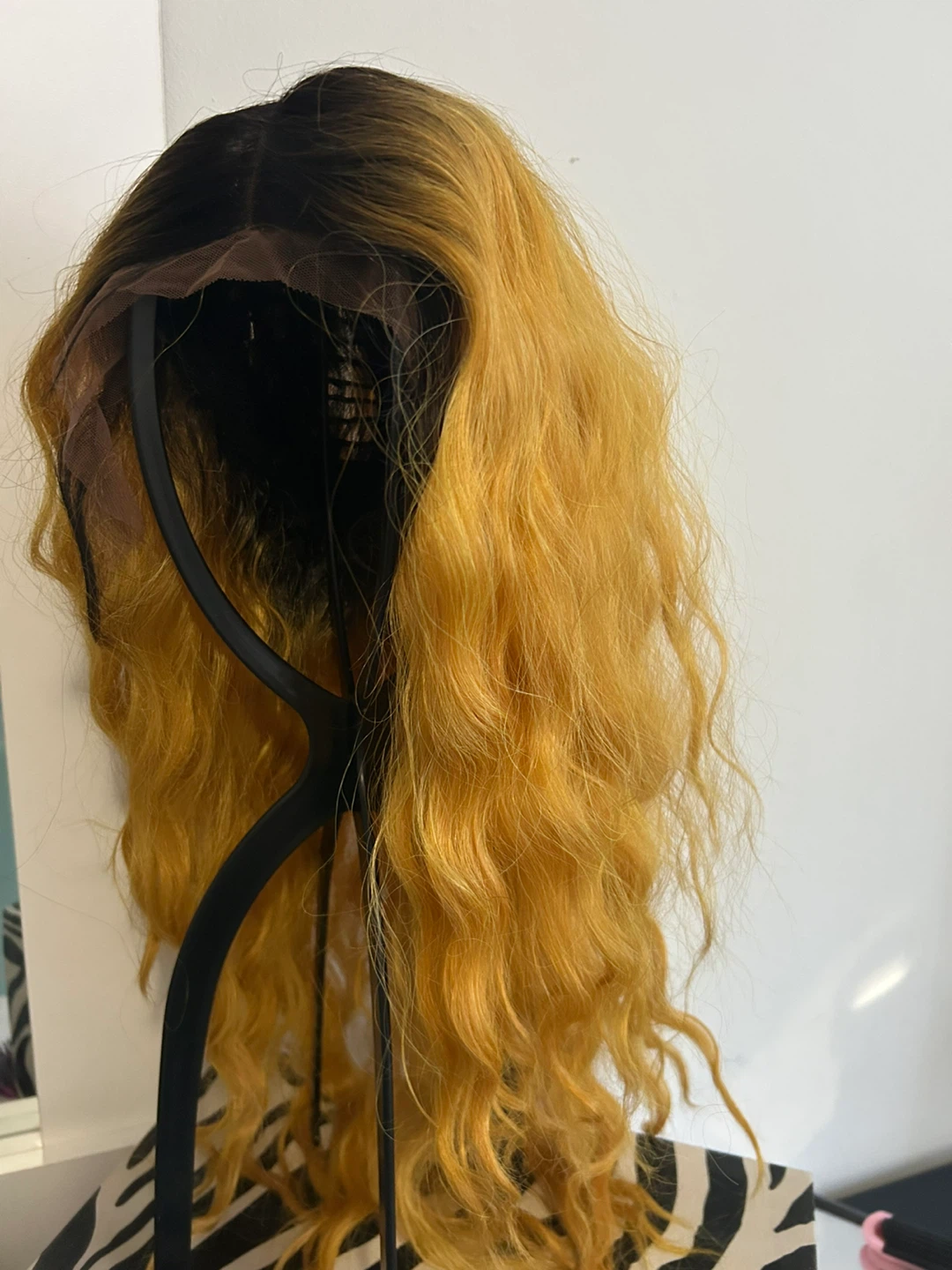 New Dashly Lace Unit 6 T2/Mustard Lace Front Wig