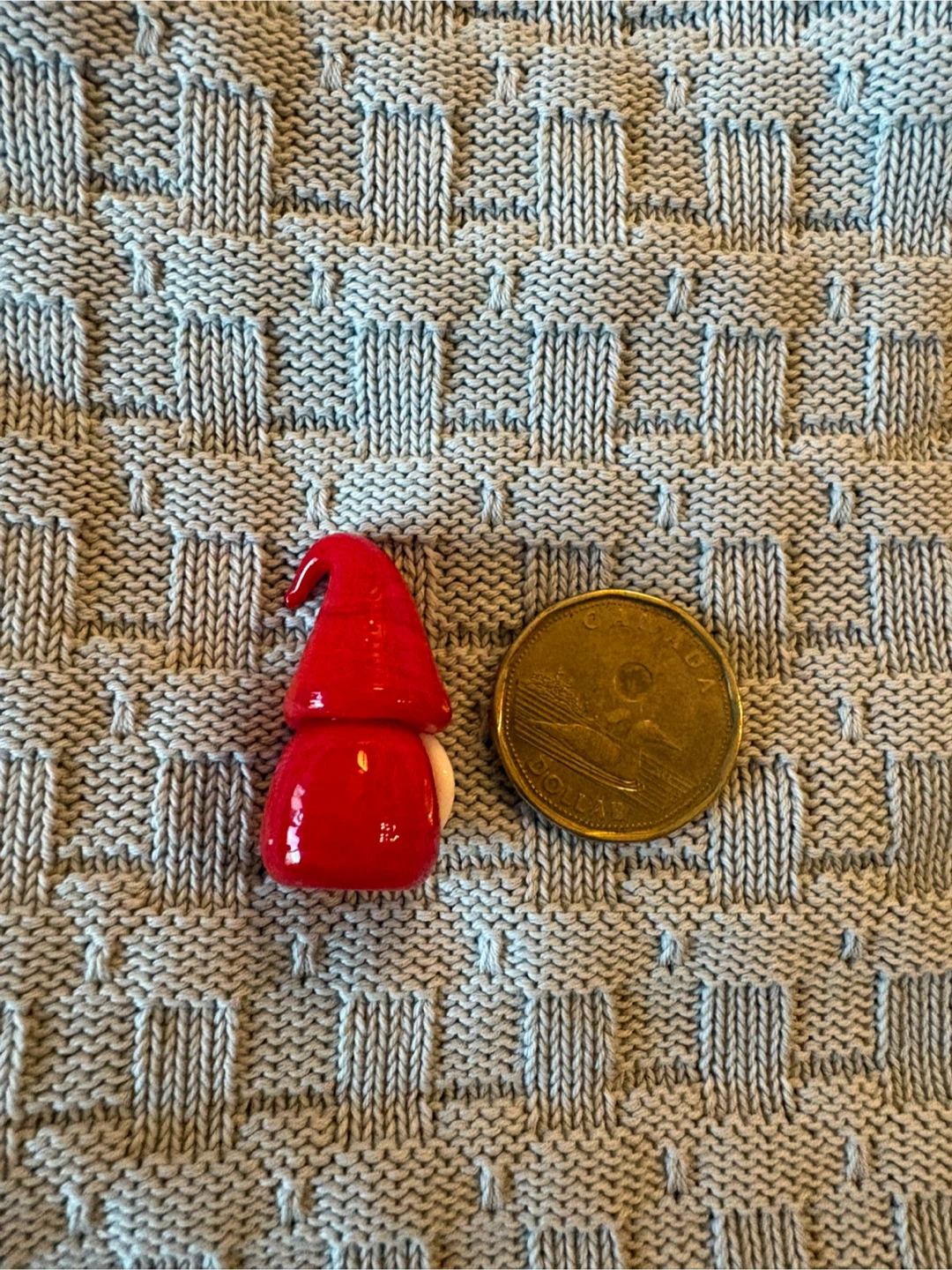 Tiny Glass Gnome Figurine - photo 3