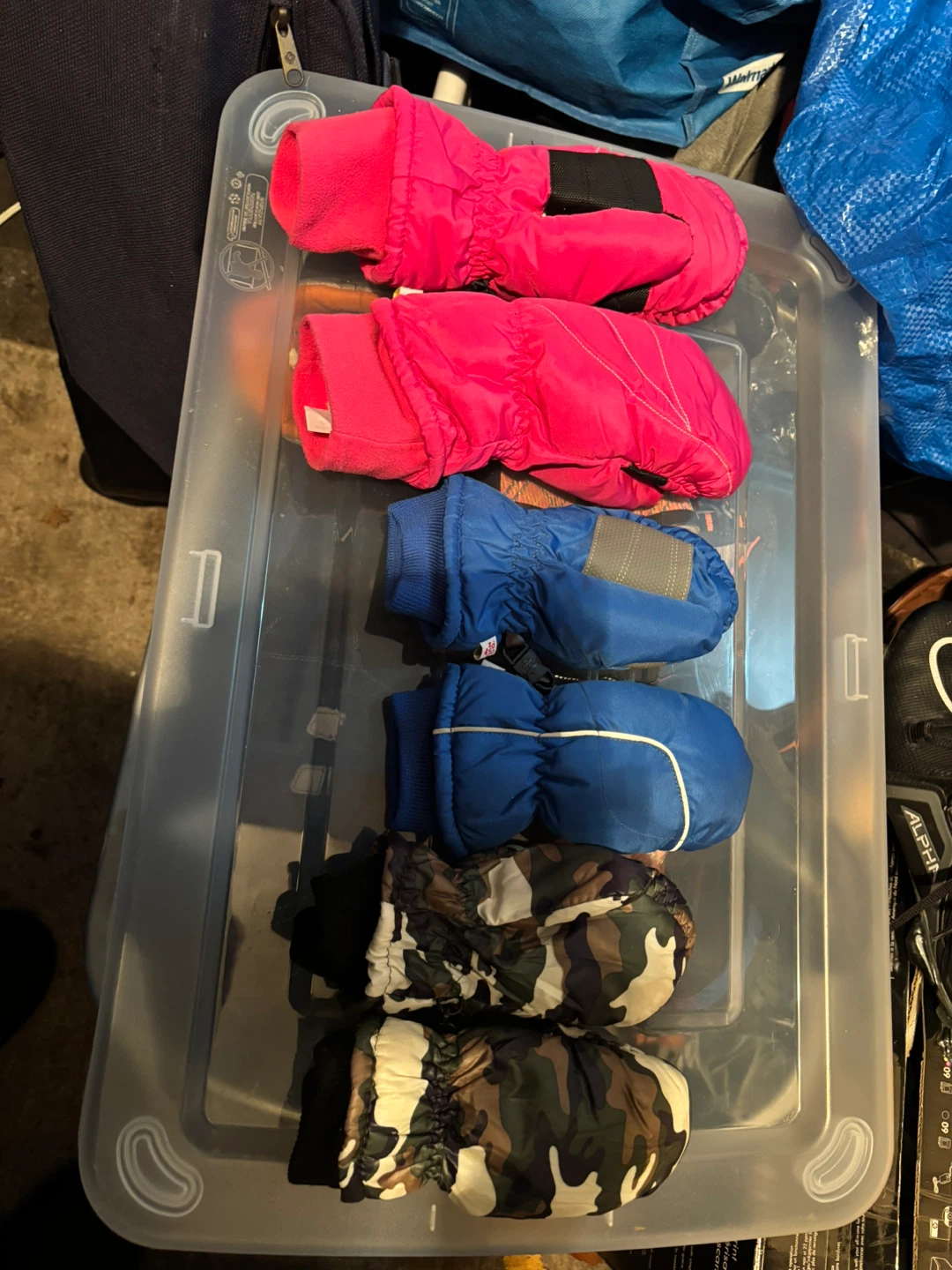 Gloves for kids 3 dollars each